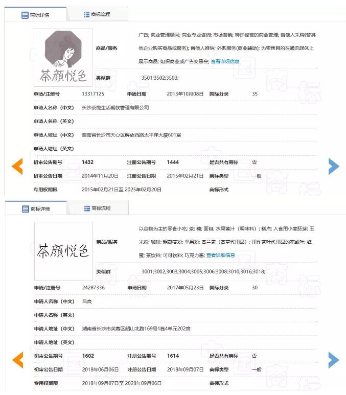 “茶顏悅色”商標(biāo)被在韓留學(xué)生搶注？