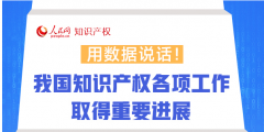 用數(shù)據(jù)說話！我國知識產(chǎn)權(quán)各項工作取得重要進展