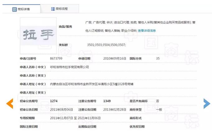 商標(biāo)的在先使用大于持有商標(biāo)？“拉手”商標(biāo)爭(zhēng)議拉鋸戰(zhàn)打響