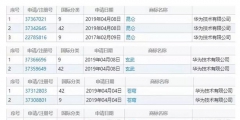 一大波中國神獸被華為注冊商標！