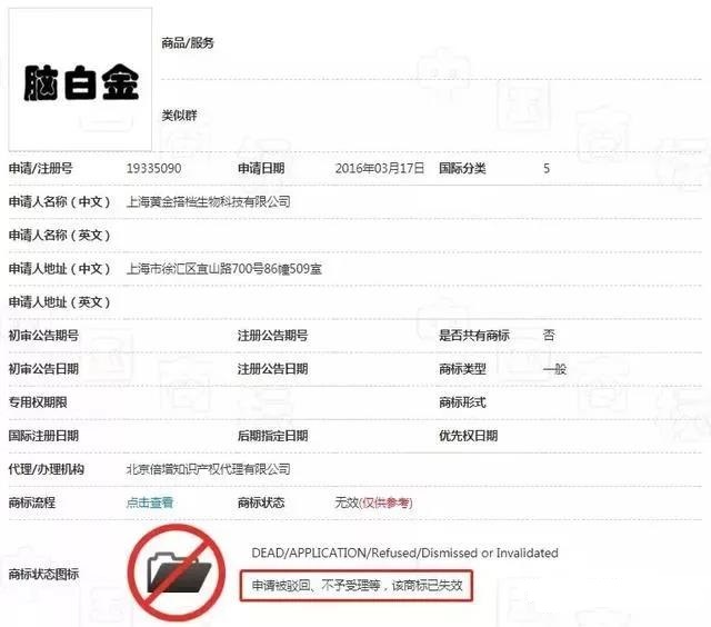 一年13億銷量，卻被駁回商標，腦白金還有救嗎？