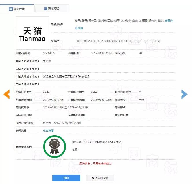 兩人爭搶“天貓”商標打起來！商標搶注為哪般？