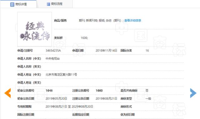 因缺乏顯著性，“經(jīng)典詠流傳”商標(biāo)被駁回