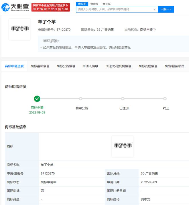 羊了個羊商小游戲爆火！多方搶注羊了個羊商標