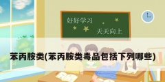 苯丙胺類(lèi)(苯丙胺類(lèi)毒品包括下列哪些)