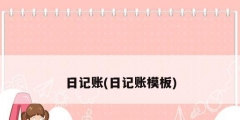 日記賬(日記賬模板)
